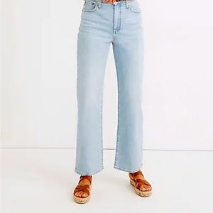 NEW Madewell Slim Wide leg